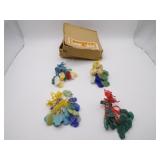 4 Dozen Vintage Japan Glass Charms