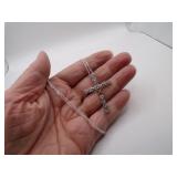 925 Silver Cross Necklace