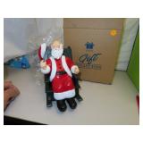 Rocking Story Teller Santa in Box 7&3/4" - Will