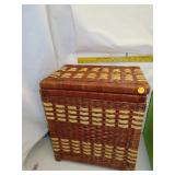 NO SHIPPING-Vintage Wicker Storage Basket 16&1/2"x