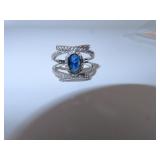 Ornate Ring Signed S925 Size 7