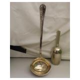 Vintage Silverplate Punch Bowl Ladle 13" &