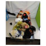 10 Ty Beanie Babies - 4 Are Halloween
