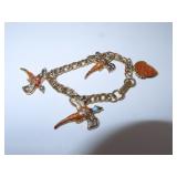 Vintage South Dakota Souvenir Bracelet - Pheasants