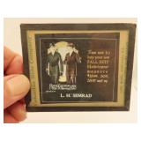 Antique Advertising Magic Lantern Slide = Fred