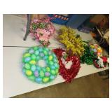 NO SHIPPING - Lot of Spring -Easter & More Wreaths