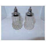Set of Vintage Salt & Pepper Shakers 4"