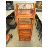 NO SHIPPING - Folding Wicker Shelf = 44&1/2' x
