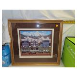 NO SHIPPING - Charles Wysocki Print = 20&3/4' x