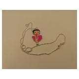 Cute Betty Boop Necklace