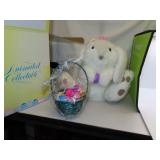 Vintage Battery Operated Easter Bunny with Box =
