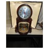 Vintage Mastercrafters Carousel Clock