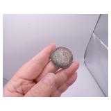 1909 Half Crown Edward VII British Silver Coin