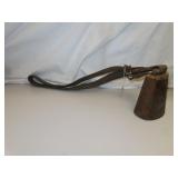 Antique No3 Cow Bell with Original Collar