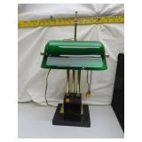 Bankers Piano Lamp with Marble Base - 19" Tall