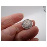 1862 Seated Liberty Silver Coin