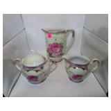 Vintage Bavaria Pitcher (6&1/4") Cream & Sugar