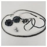 2.6 oz Vintage Sterling Silver Jewelry