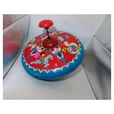 Vintage Chein Spinning Top = 10" x 5&1/2"
