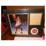 Grant Hill Detroit Pistons Sealed Picture 11'x14'