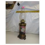 Antique P&A Ornate Oil Lamp 20' Tall