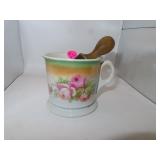 Antique Shaving Cup - Soap & Brush - Made in