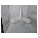 Vintage Fenton Hobnail Basket = 9&1/2" x 8&1/2"