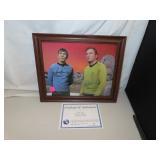 Shatner - Nimoy 'Star Trek' 8x10 Signed Photograph