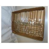 50 Vintage Crystal Chandelier Prisms = 6" x 7/8"