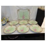 Antique Limoges France - 6 Plates (8&1/2") and