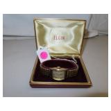 Vintage Men's Elgin Wrist Watch with Box =Running