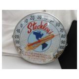 Vintage Steckley's Hybrid Corn Co Thermometer