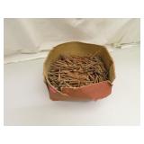Box of Vintage Square Nails