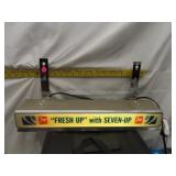 Vintage Mid-Century Lighted 7UP Wall Hanging Sign