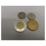 4 Coins (2 Canada & 2 other)