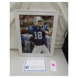 Peyton Manning 8x10 Signed Photograph with COA
