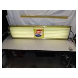 NO SHIPPING - Vintage Pepsi-Cola Lighted Menu