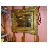 NO SHIPPING - Antique Wall Hanging Mirror -Very