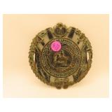 Vintage 1952 Confederate States Brass Trivet