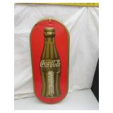 Antique Coca-Cola Advertising Thermometer =