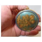 Vintage Powder Rouge Compact = 2&3/4'