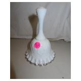 Vintage Fenton Silver Crest Spanish Lace Bell = 6"