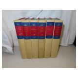 6 Vintage Zane Grey Hard Cover Books (see photos)