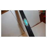 Bell Trading Sterling & Turquoise Ring Size 7.5