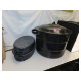 Vintage Graniteware Canner & Roaster