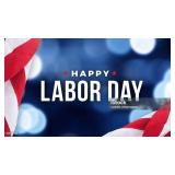 On Line Only - Labor Day -Monday-September  @ NOON