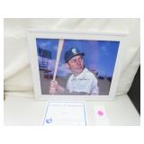 Al Kaline 8x10 Signed Photograph with COA Framed