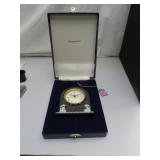 Vintage Wedgewood Porcelain Clock = 4' x 3&1/2'