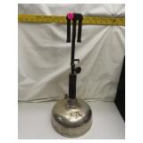 Antique Nickel Plated Gas Lamp