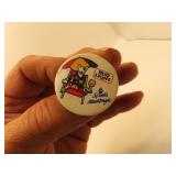 Bud Light Spuds Mackenzie Pinback = 1&1/2'